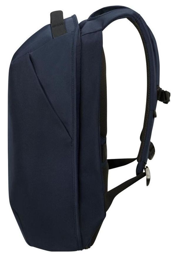 Plecak Samsonite Securipak 2.0 17.3'' granatowy. Kolor: niebieski. Materiał: materiał, tkanina. Styl: elegancki, młodzieżowy