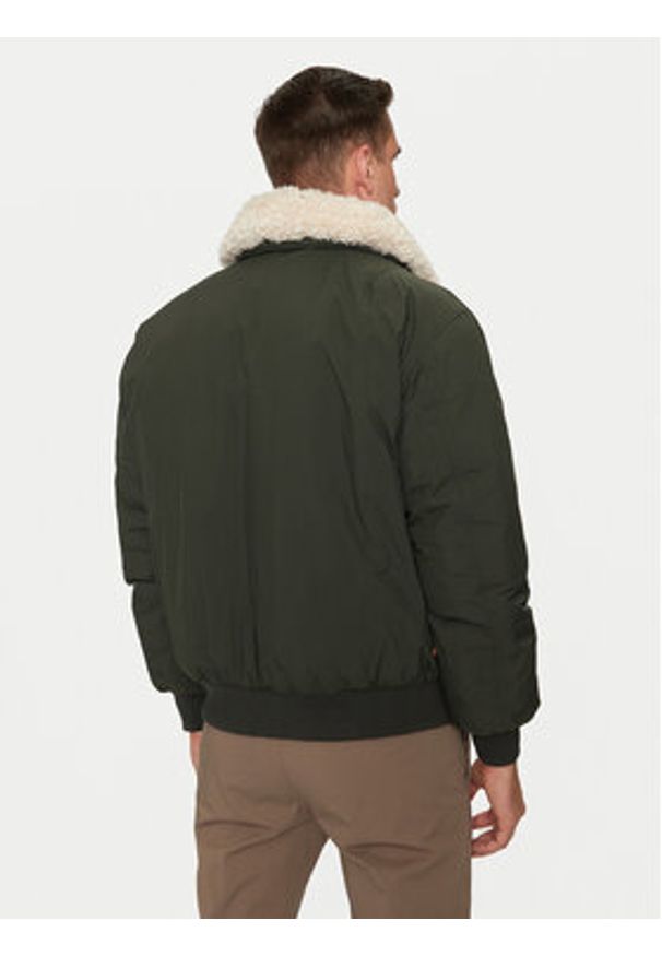 Save The Duck Kurtka bomber D31959M COFY19 Zielony Regular Fit. Kolor: zielony. Materiał: syntetyk