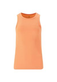 Damski tank top Athlecia Madilyn. Kolor: pomarańczowy. Sport: fitness #1