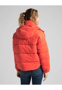 Lee - LEE PUFFER JACKET DAMSKA KURTKA PUCHOWA POINCIANA L56VMMOL. Materiał: puch