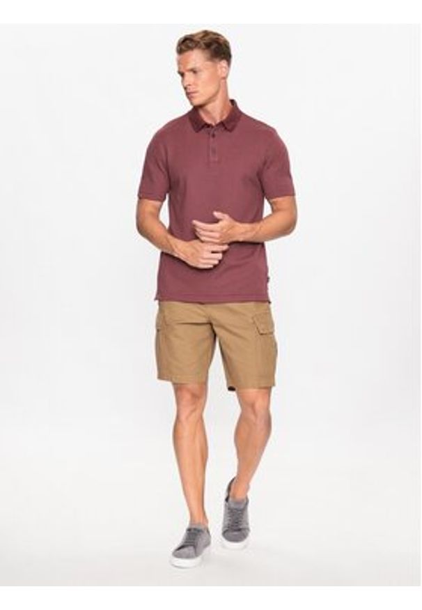 Billabong Szorty materiałowe Combat ABYWS00207 Khaki Regular Fit. Kolor: brązowy. Materiał: bawełna