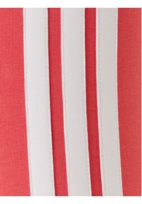 Adidas - adidas Legginsy Essentials 3-Stripes KE4389 Koralowy Slim Fit. Kolor: pomarańczowy. Materiał: bawełna