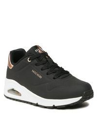 skechers - Skechers Sneakersy Uno Golden Air 177094 Czarny. Kolor: czarny. Materiał: skóra #5