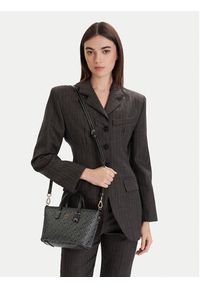 TOMMY HILFIGER - Tommy Hilfiger Torebka Monoplay Le Nano Tote AW0AW17717 Czarny. Kolor: czarny. Materiał: skórzane #5