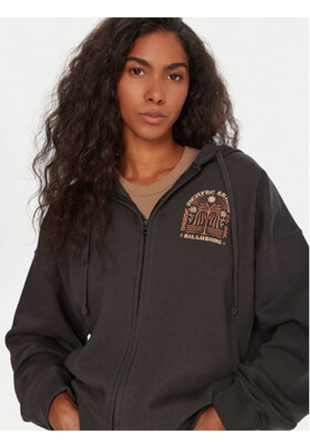 Billabong Bluza El Sol EBJSF00180 Szary Relaxed Fit. Kolor: szary. Materiał: bawełna