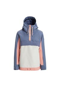 Roxy - Kurtka śnieżna dla Kobiety SHELTER. Kolor: szary, niebieski, wielokolorowy. Sezon: zima. Sport: narciarstwo