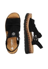 Rieker Sandały CEO-V7972-00 Czarny. Kolor: czarny. Materiał: skóra #6