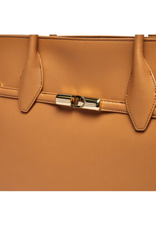 Furla Torebka Goccia Nera WB01497 BX3104 RY000 Brązowy. Kolor: brązowy. Materiał: skórzane