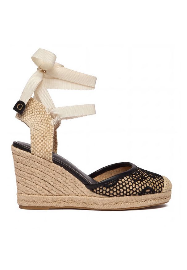 Espadryle Guess. Kolor: czarny