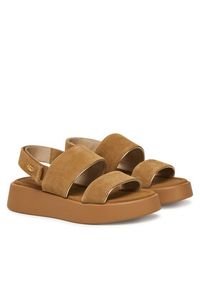 Liu Jo Sandały Amber 01 SA5187 PX002 Brązowy. Kolor: brązowy. Materiał: skóra, zamsz
