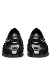 Jenny Fairy Loafersy LS5522-15 Czarny. Kolor: czarny. Materiał: skóra #4