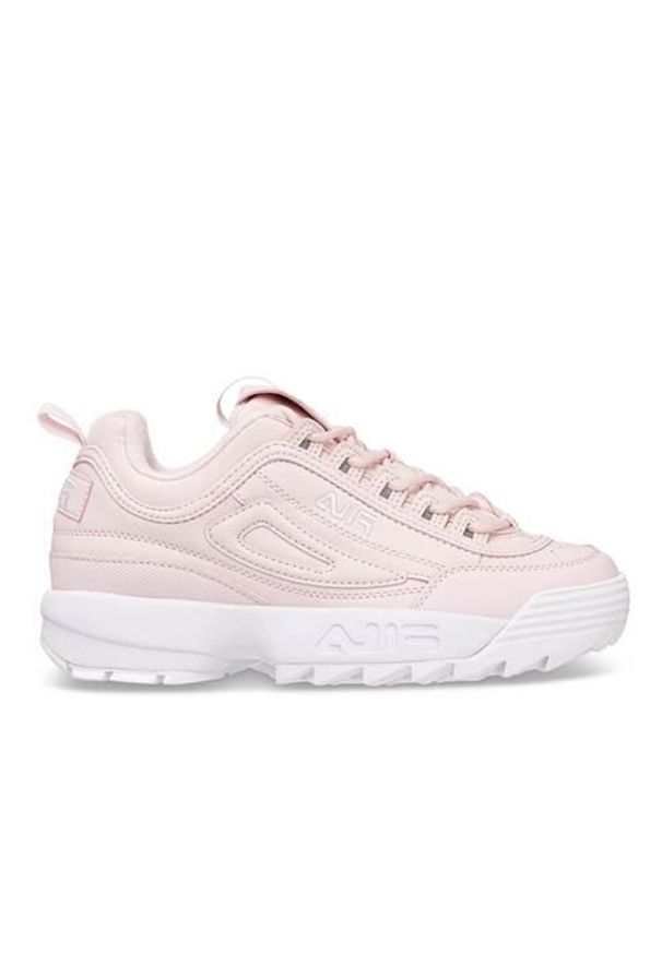 Buty do chodzenia damskie Fila Disruptor. Kolor: fioletowy, różowy, wielokolorowy. Materiał: materiał, syntetyk. Szerokość cholewki: normalna. Sport: turystyka piesza