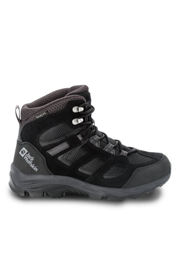 Jack Wolfskin Trekkingi Vojo 3 Texapore Mid W 4042472 Czarny. Kolor: czarny