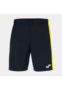 Spodenki do piłki nożnej męskie Joma Maxi. Kolor: czarny, żółty, wielokolorowy. Sport: piłka nożna #1