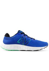 Buty New Balance M520RG8 - niebieskie. Kolor: niebieski. Materiał: guma, syntetyk, materiał. Szerokość cholewki: normalna