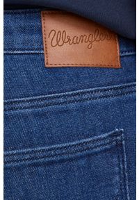 Wrangler jeansy SKINNY GOOD LIFE damskie medium waist. Kolor: niebieski #3