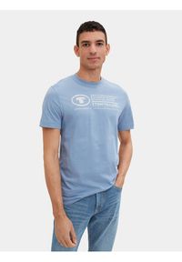 Tom Tailor T-Shirt 1035611 Błękitny Regular Fit. Kolor: niebieski. Materiał: bawełna #10