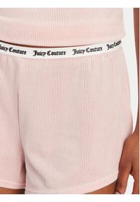 Juicy Couture Szorty piżamowe Austyn JCLHS125502 Różowy Regular Fit. Kolor: różowy. Materiał: syntetyk