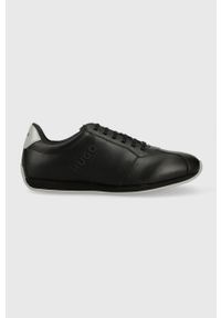 Hugo - HUGO sneakersy Cyden kolor czarny. Nosek buta: okrągły. Zapięcie: sznurówki. Kolor: czarny. Materiał: guma
