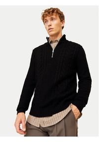 Jack & Jones - Jack&Jones Sweter Craig 12260826 Czarny Regular Fit. Kolor: czarny. Materiał: syntetyk #2