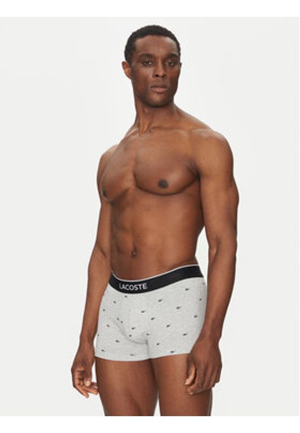 Lacoste Komplet 3 par bokserek 5H1299 Kolorowy. Materiał: bawełna. Wzór: kolorowy