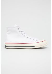 Converse - Trampki Chuck Taylor All Star. Nosek buta: okrągły. Zapięcie: sznurówki. Kolor: biały. Materiał: guma