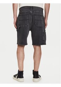 GAP - Gap Szorty jeansowe 767488 Czarny Relaxed Fit. Kolor: czarny. Materiał: bawełna #4