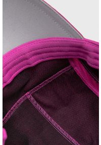 New Balance czapka z daszkiem LAH91003MPO kolor różowy z nadrukiem. Kolor: różowy. Wzór: nadruk #2