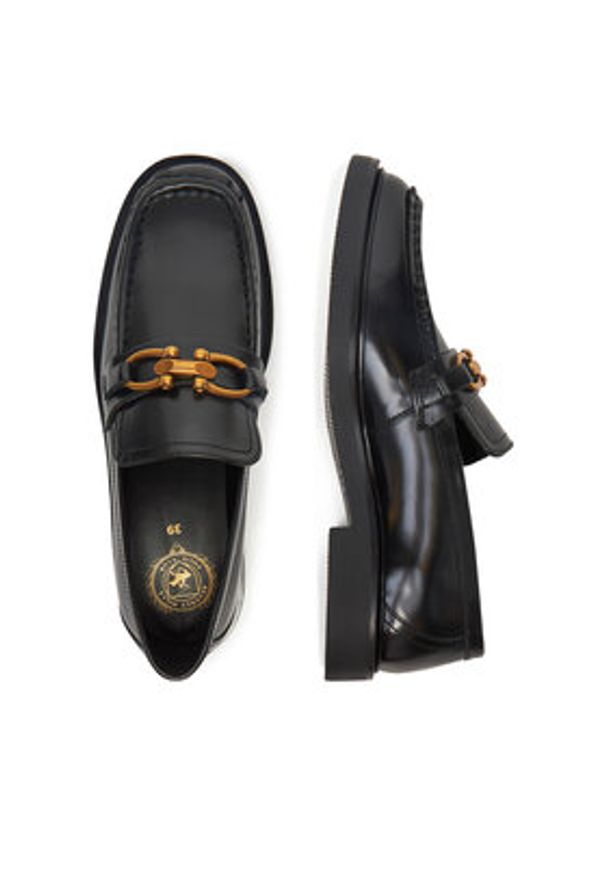 Beverly Hills Polo Club Loafersy WI34-DOVER-01 Czarny. Kolor: czarny. Materiał: skóra