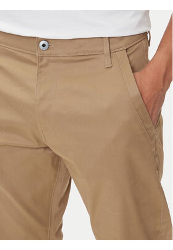 G-Star RAW - G-Star Raw Chinosy Morry D26400-C105 Beżowy Tapered Fit. Kolor: beżowy. Materiał: bawełna