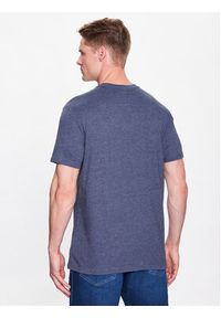 Wrangler T-Shirt Logo Tee WC5EGEC16 112335671 Granatowy Regular Fit. Kolor: niebieski. Materiał: bawełna #4