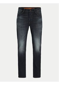 Jack & Jones - Jack&Jones Jeansy Mike 12263530 Granatowy Tapered Fit. Kolor: niebieski #3