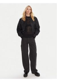 G-Star RAW - G-Star Raw Spodnie materiałowe Judee D24673-E078 Czarny Relaxed Fit. Kolor: czarny. Materiał: bawełna #3