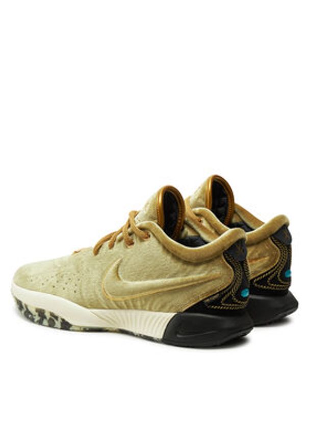 Nike Sneakersy Lebron XXI Qs FZ7883 700 Brązowy. Kolor: brązowy. Materiał: materiał