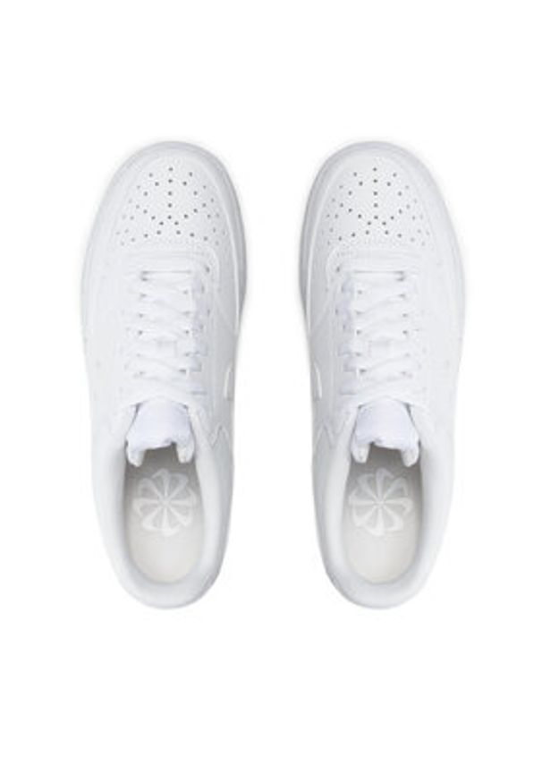 Nike Sneakersy Court Vision Lo Nn DH2987 100 Biały. Kolor: biały. Materiał: skóra. Model: Nike Court