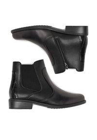 Remonte Sztyblety D0F70-00 Czarny. Kolor: czarny. Materiał: skóra #6