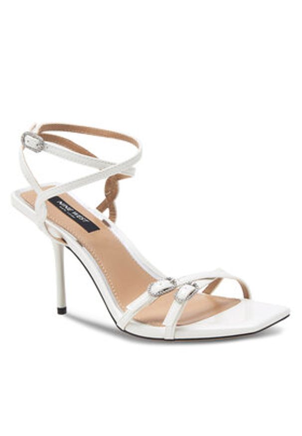 Nine West Sandały ZL23014CC Biały. Kolor: biały. Materiał: syntetyk