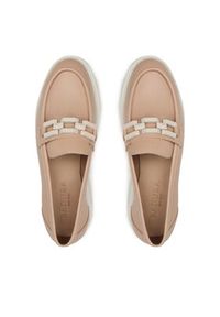 Badura Loafersy TROPEA-E23-28188PE Różowy. Kolor: różowy. Materiał: skóra #4