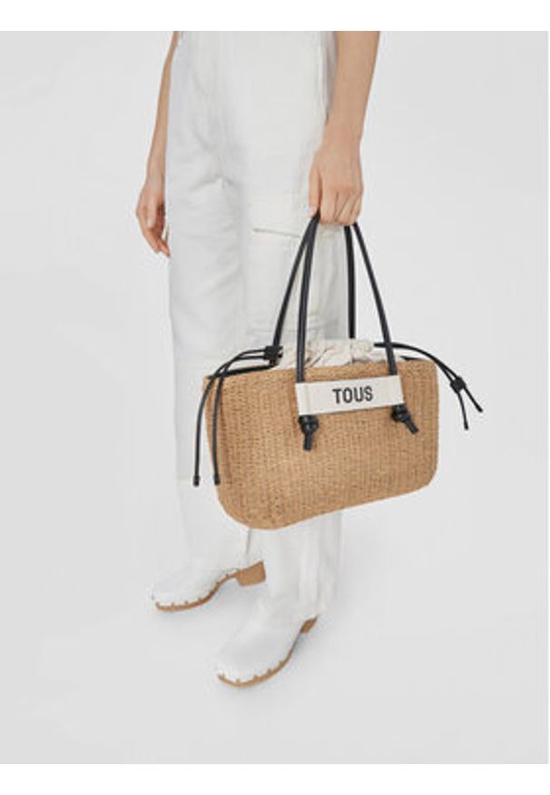 Tous - TOUS Torebka Capazo L Scoubidou 2001716959 Beżowy. Kolor: beżowy