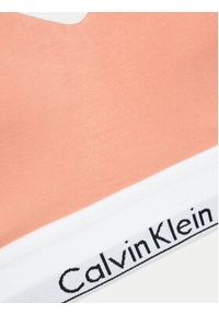 Calvin Klein Underwear Biustonosz bezfiszbinowy 000QF7059E Koralowy. Kolor: pomarańczowy. Materiał: bawełna