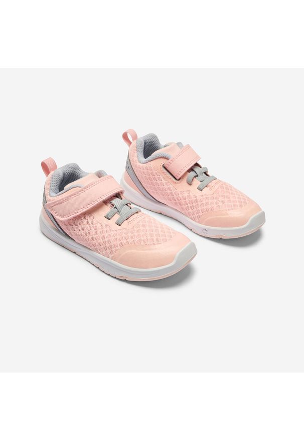 Decathlon - Buty dla dzieci Domyos 570 I Move Breath +++. Kolor: różowy. Materiał: materiał. Sport: turystyka piesza