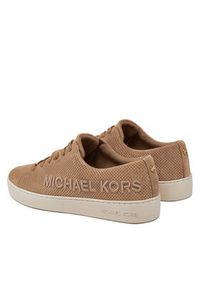 Michael Kors Sneakersy Keaton Lace up 43R5KEFS1S Brązowy. Kolor: brązowy. Materiał: skóra