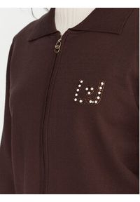 Liu Jo Sport Dres TF5249 MS63L Brązowy Regular Fit. Kolor: brązowy. Materiał: wiskoza