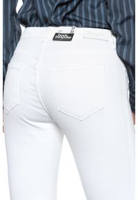 Wrangler - WRANGLER SKINNY DAMSKIE SPODNIE JEANSOWE WHITE W28MGO989 #5