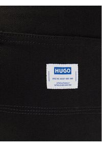 Hugo - HUGO Spodnie materiałowe Zarik253 50549720 Czarny Regular Fit. Kolor: czarny. Materiał: bawełna #5