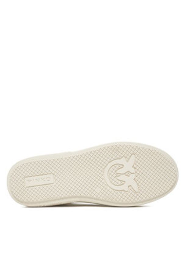 Pinko - PINKO Sneakersy Yoko 33 SS0181 Biały. Kolor: biały. Materiał: skóra