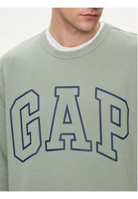 GAP - Gap Bluza 427434-17 Zielony Regular Fit. Kolor: zielony. Materiał: bawełna #5