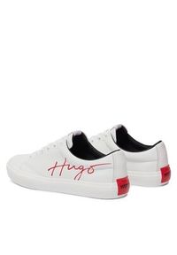 Hugo Sneakersy Dyerh Tenn 50518354 Biały. Kolor: biały. Materiał: skóra #5