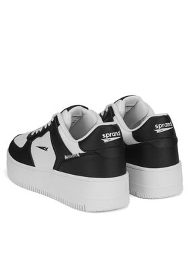 Sprandi Sneakersy WP07-1234 Czarny. Kolor: czarny. Materiał: skóra