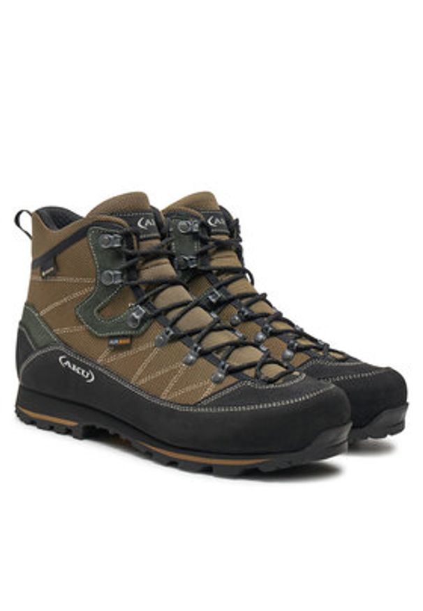 Aku Trekkingi Trekker Lite III Gtx GORE-TEX 977 Zielony. Kolor: zielony. Materiał: zamsz, skóra. Technologia: Gore-Tex. Sport: turystyka piesza